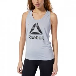 REEBOK CANOTTA ACTIVCHILL GRAPHIC DONNA Bianco