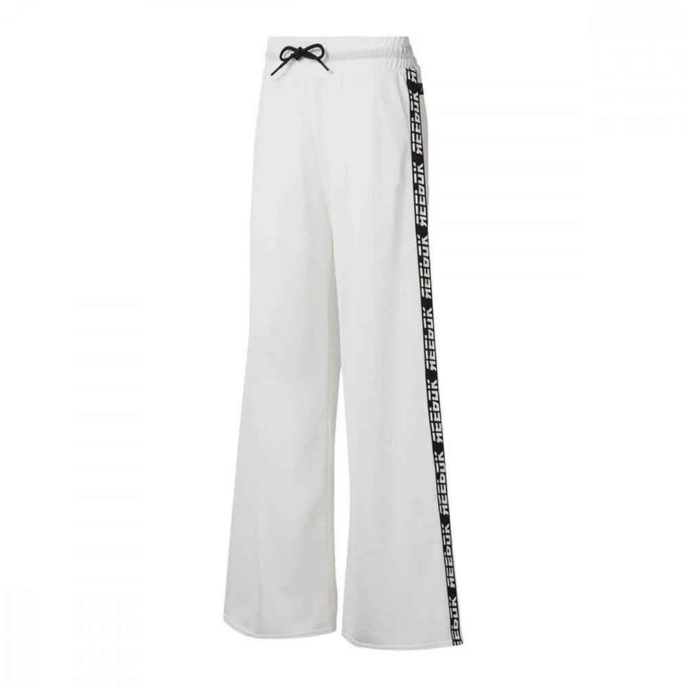 REEBOK PANTALONI KNIT WIDE MYT DONNA Bianco 1 REEBOK PANTALONI KNIT WIDE MYT DONNA Bianco