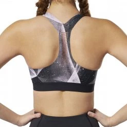 REEBOK REGGISENO PUREMOVE-SHATTERED ICE Nero -Negozio online TRAINING E PALESTRA Italia 2022 reebok dy8074 reggiseno puremove shattered ice abbigliamento training e palestra donna 038745501 blk 4