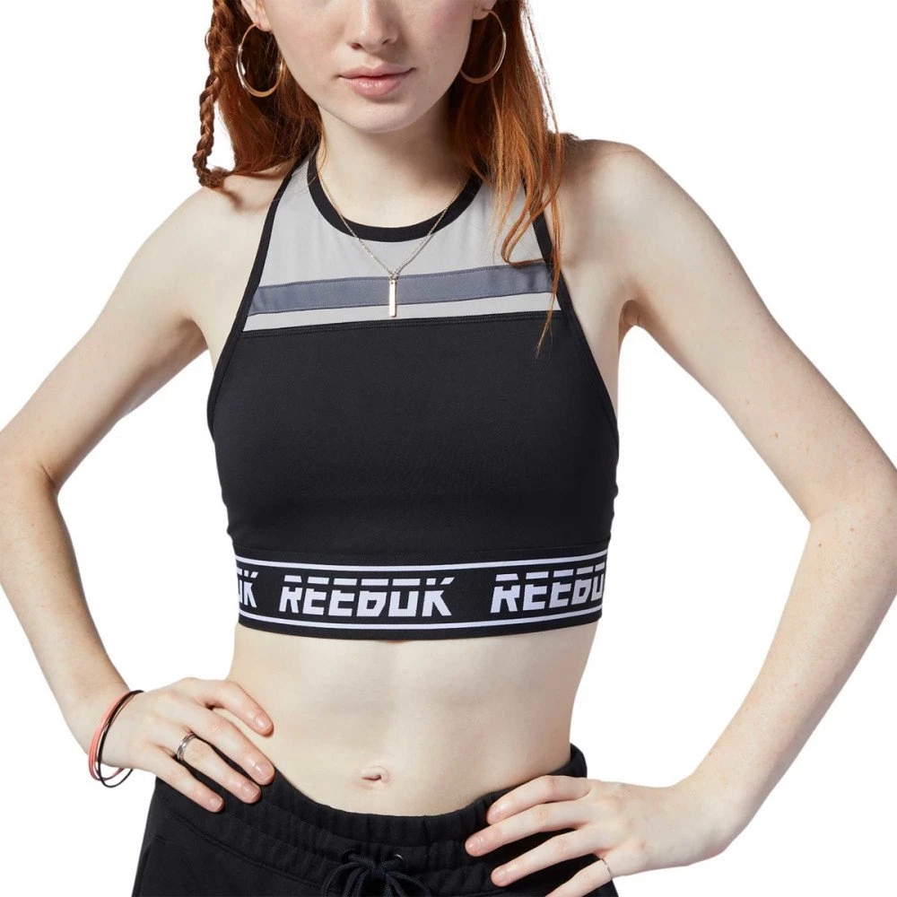 REEBOK BRALETTE MYT Nero 3 REEBOK BRALETTE MYT Nero - immagine 3