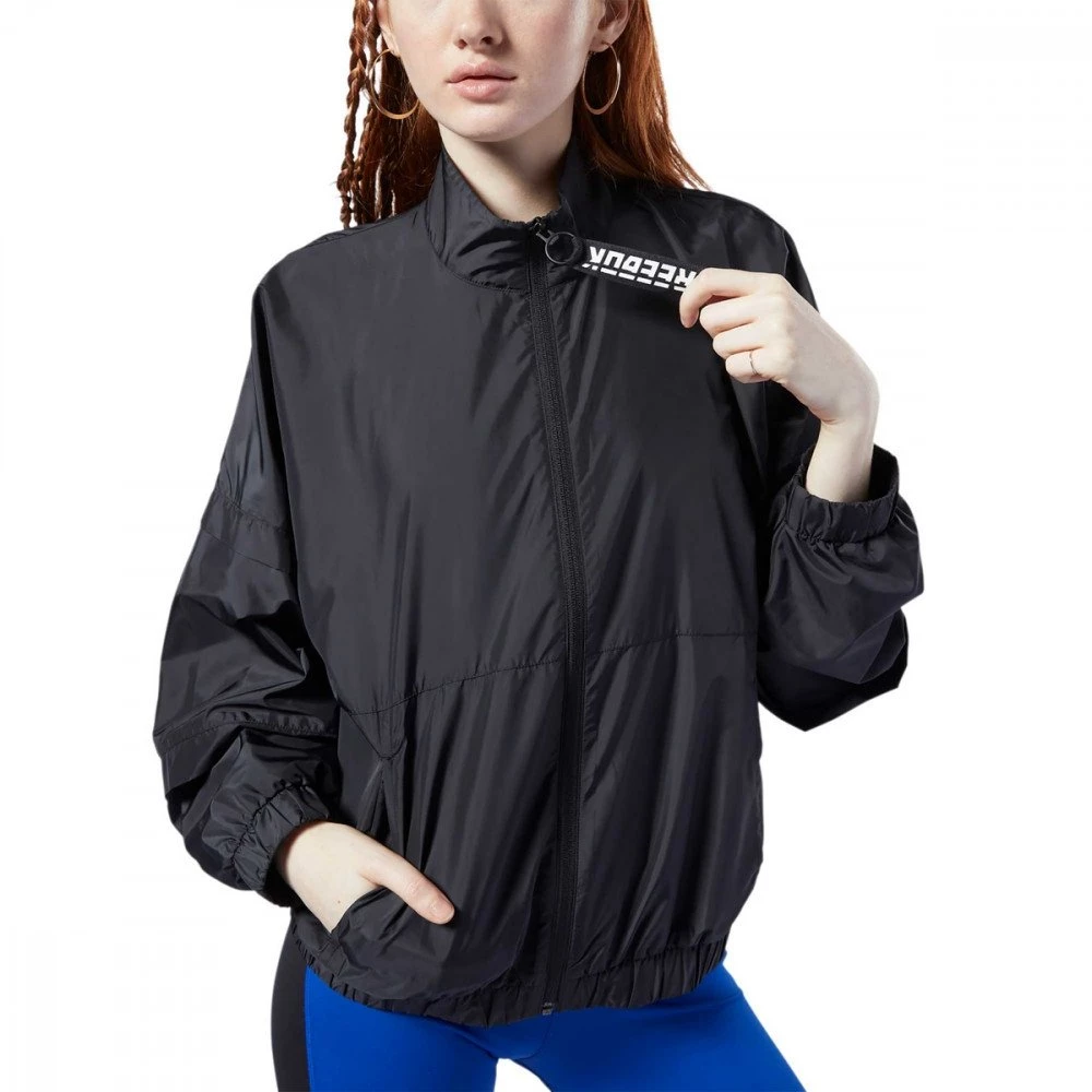 REEBOK GIACCA MYT WOVEN DONNA Nero 3 REEBOK GIACCA MYT WOVEN DONNA Nero - immagine 3