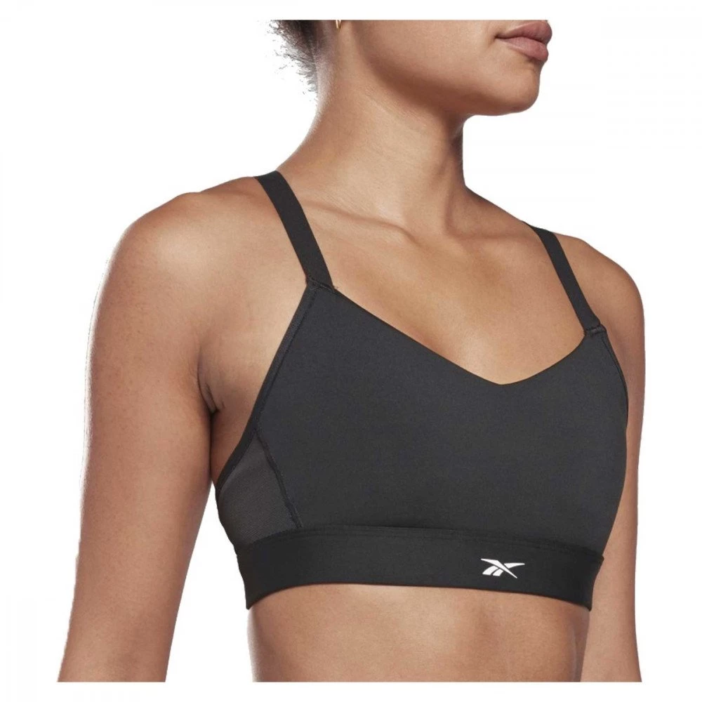 REEBOK REGGISENO HERO STRAPPY Nero 4 REEBOK REGGISENO HERO STRAPPY Nero - immagine 4