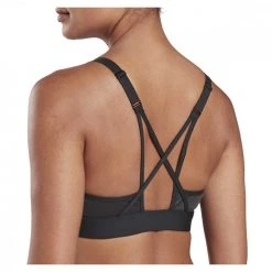REEBOK REGGISENO HERO STRAPPY Nero 9 REEBOK REGGISENO HERO STRAPPY Nero -Negozio online TRAINING E PALESTRA Italia 2022 reebok fi6800 reggiseno hero strappy abbigliamento training e palestra donna 040888501 blk 5