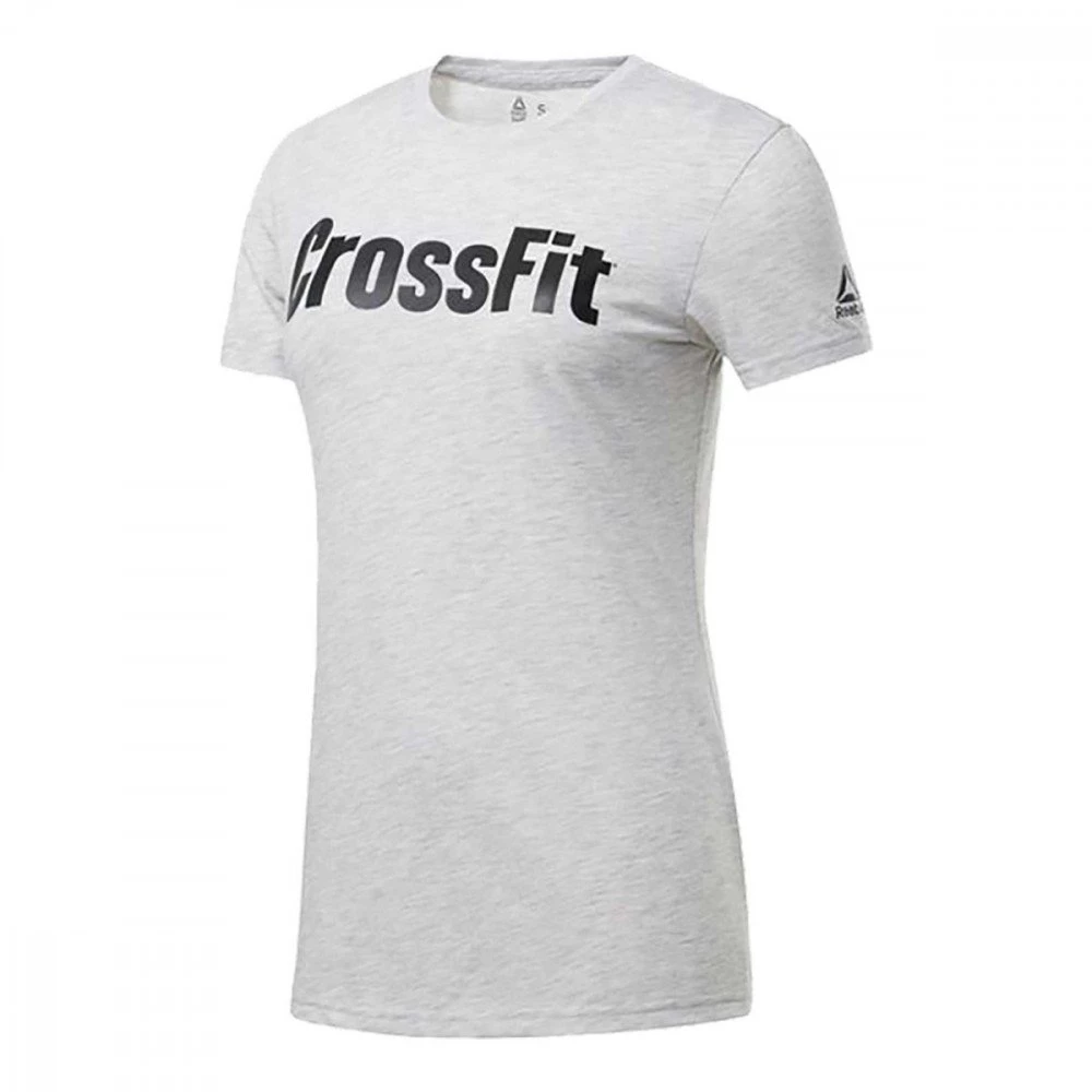 REEBOK T-SHIRT CROSSFIT® READ DONNA Grigio 1 REEBOK T-SHIRT CROSSFIT® READ DONNA Grigio