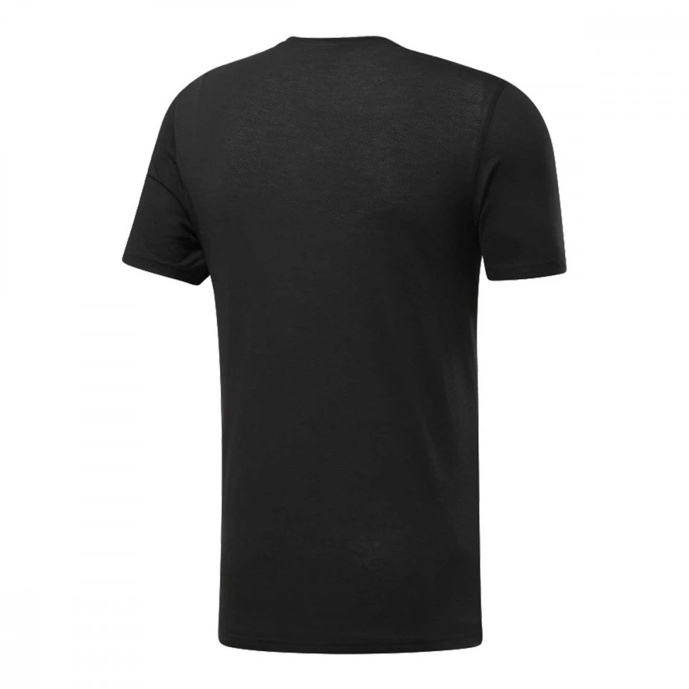 REEBOK T-SHIRT WORKOUT READY SUPREMIUM Nero 2 REEBOK T-SHIRT WORKOUT READY SUPREMIUM Nero - immagine 2