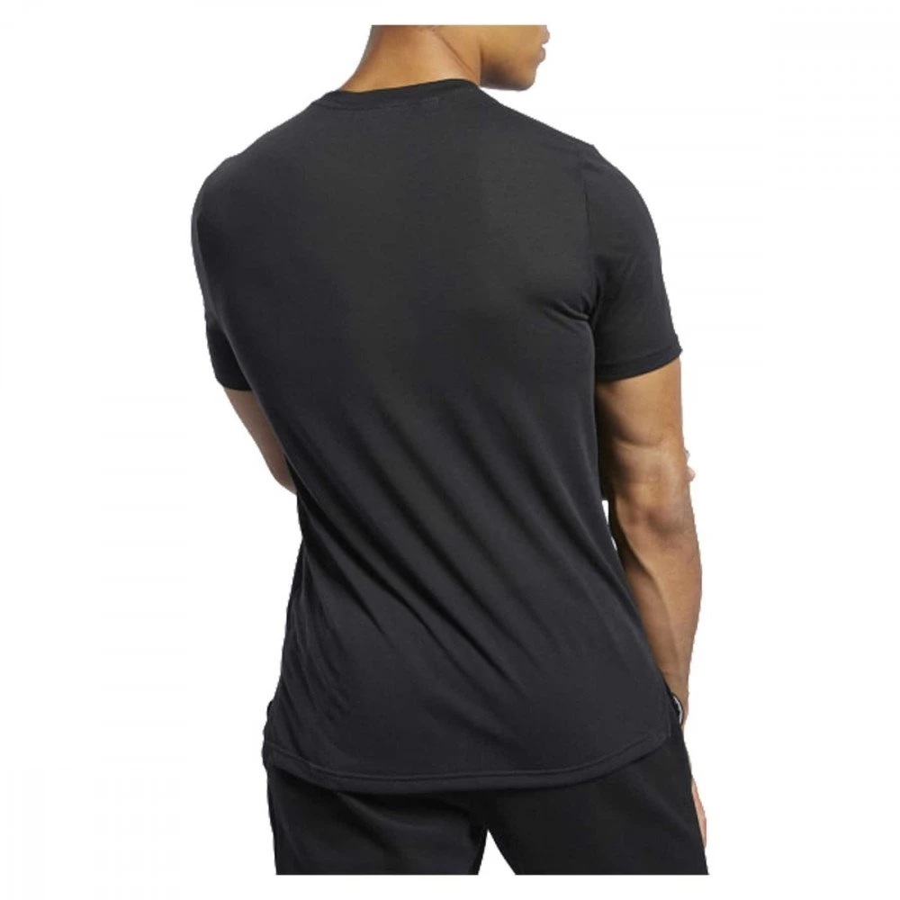 REEBOK T-SHIRT WORKOUT READY SUPREMIUM Nero 5 REEBOK T-SHIRT WORKOUT READY SUPREMIUM Nero - immagine 5