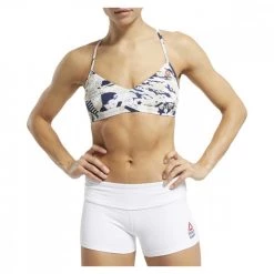 REEBOK REGGISENO CROSSFIT® MICRO Bianco -Negozio online TRAINING E PALESTRA Italia 2022 reebok gf6090 reggiseno crossfit micro abbigliamento training e palestra donna 040895401 wht 3