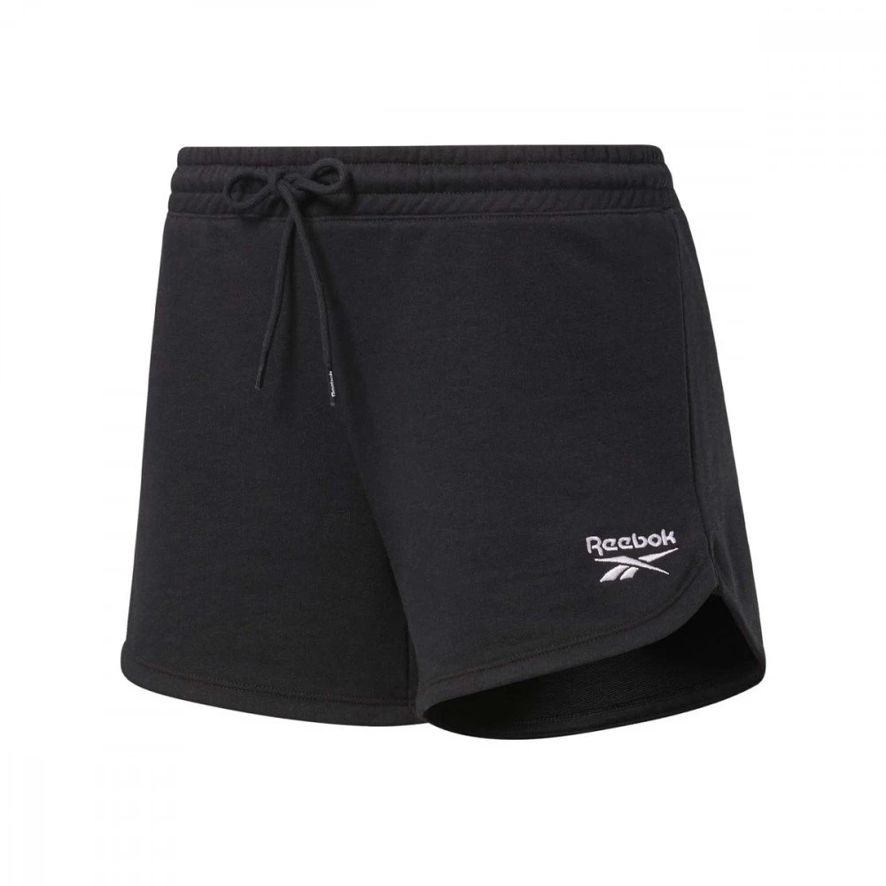 REEBOK SHORT IDENTITY FRENCH TERRY DONNA Nero 1 REEBOK SHORT IDENTITY FRENCH TERRY DONNA Nero