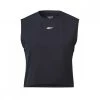 REEBOK CANOTTA VECTOR CROP DONNA Nero