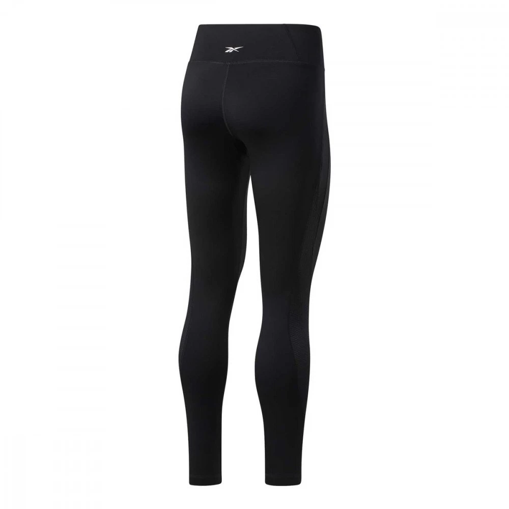 REEBOK LEGGINGS WORKOUT READY MESH DONNA Nero 2 REEBOK LEGGINGS WORKOUT READY MESH DONNA Nero - immagine 2
