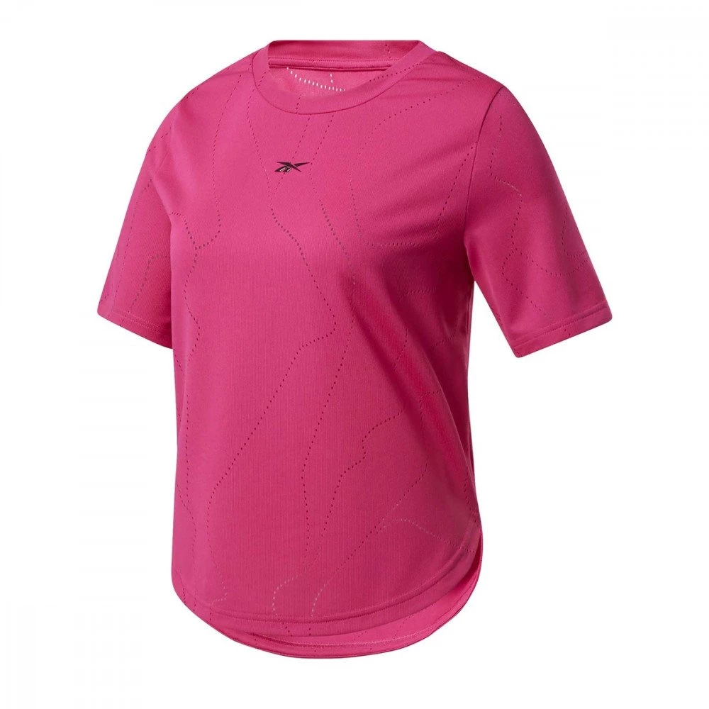 REEBOK T-SHIRT UNITED BY FITNESS PERFORATED DONNA Fucsia