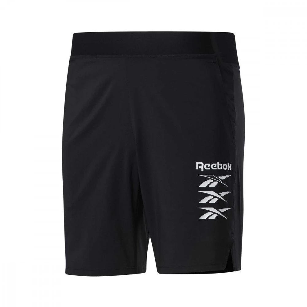 REEBOK SHORT EPIC LIGHTWEIGHT GRAPHIC Nero 1 REEBOK SHORT EPIC LIGHTWEIGHT GRAPHIC Nero