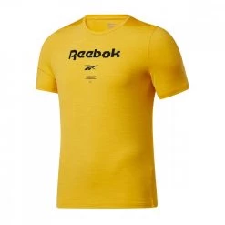 REEBOK T-SHIRT ACTIVCHILL GRAPHIC MOVE Giallo