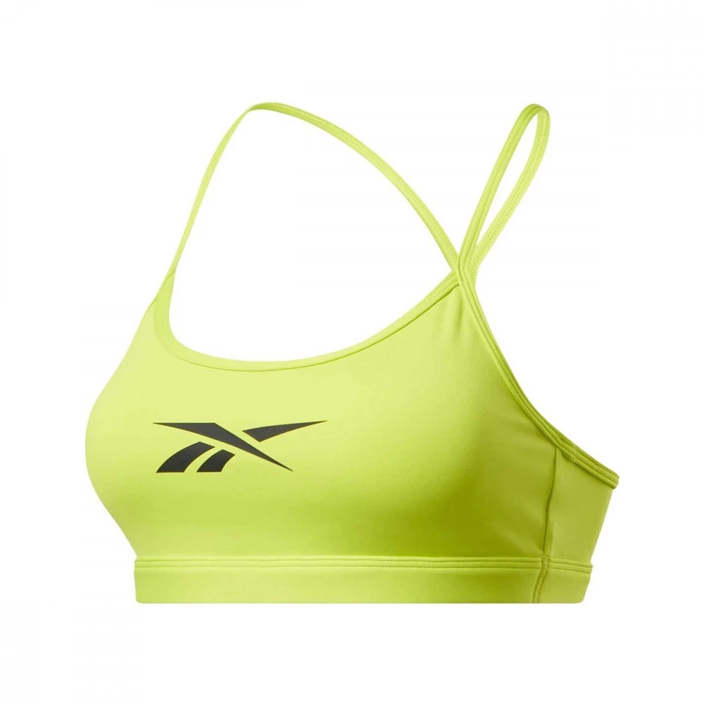 REEBOK REGGISENO LUX SKINNY STRAP Lime 1 REEBOK REGGISENO LUX SKINNY STRAP Lime