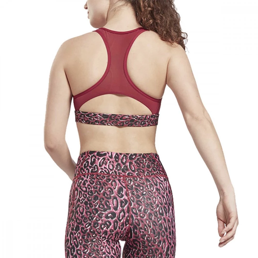 REEBOK REGGISENO LUX RACER MODERN SAFARI Rosa 3 REEBOK REGGISENO LUX RACER MODERN SAFARI Rosa - immagine 3