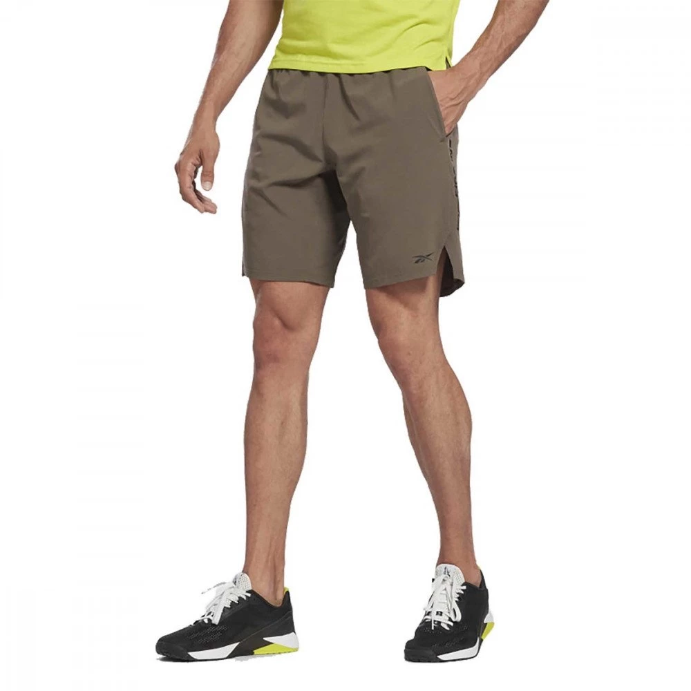 REEBOK SHORT EPIC GRAPHIC Verde 2 REEBOK SHORT EPIC GRAPHIC Verde - immagine 2