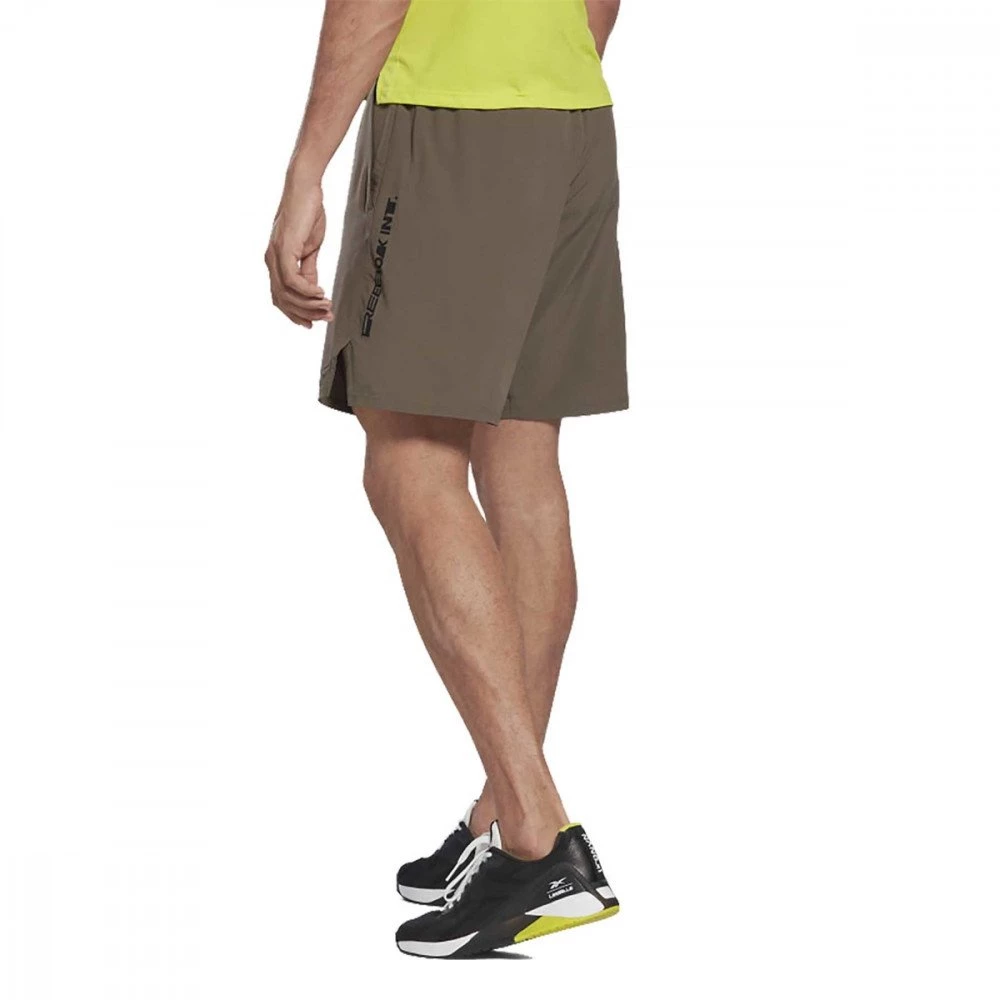 REEBOK SHORT EPIC GRAPHIC Verde 3 REEBOK SHORT EPIC GRAPHIC Verde - immagine 3