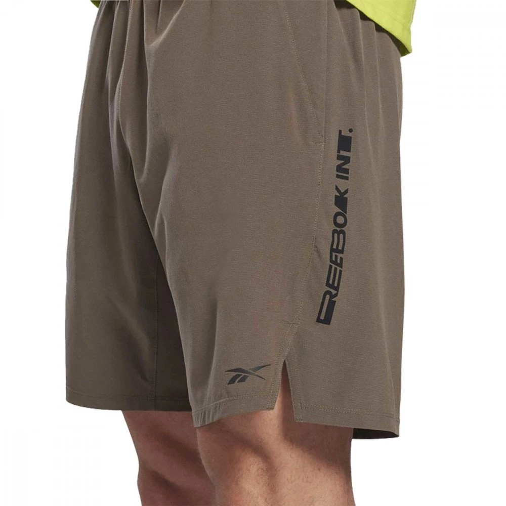 REEBOK SHORT EPIC GRAPHIC Verde 4 REEBOK SHORT EPIC GRAPHIC Verde - immagine 4