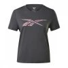 REEBOK T-SHIRT MODERN SAFARI LOGO DONNA Nero