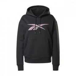 REEBOK FELPA CON CAPPUCCIO MODERN SAFARI DONNA Nero