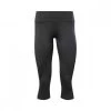 REEBOK LEGGINGS 3/4 MESH DONNA Nero
