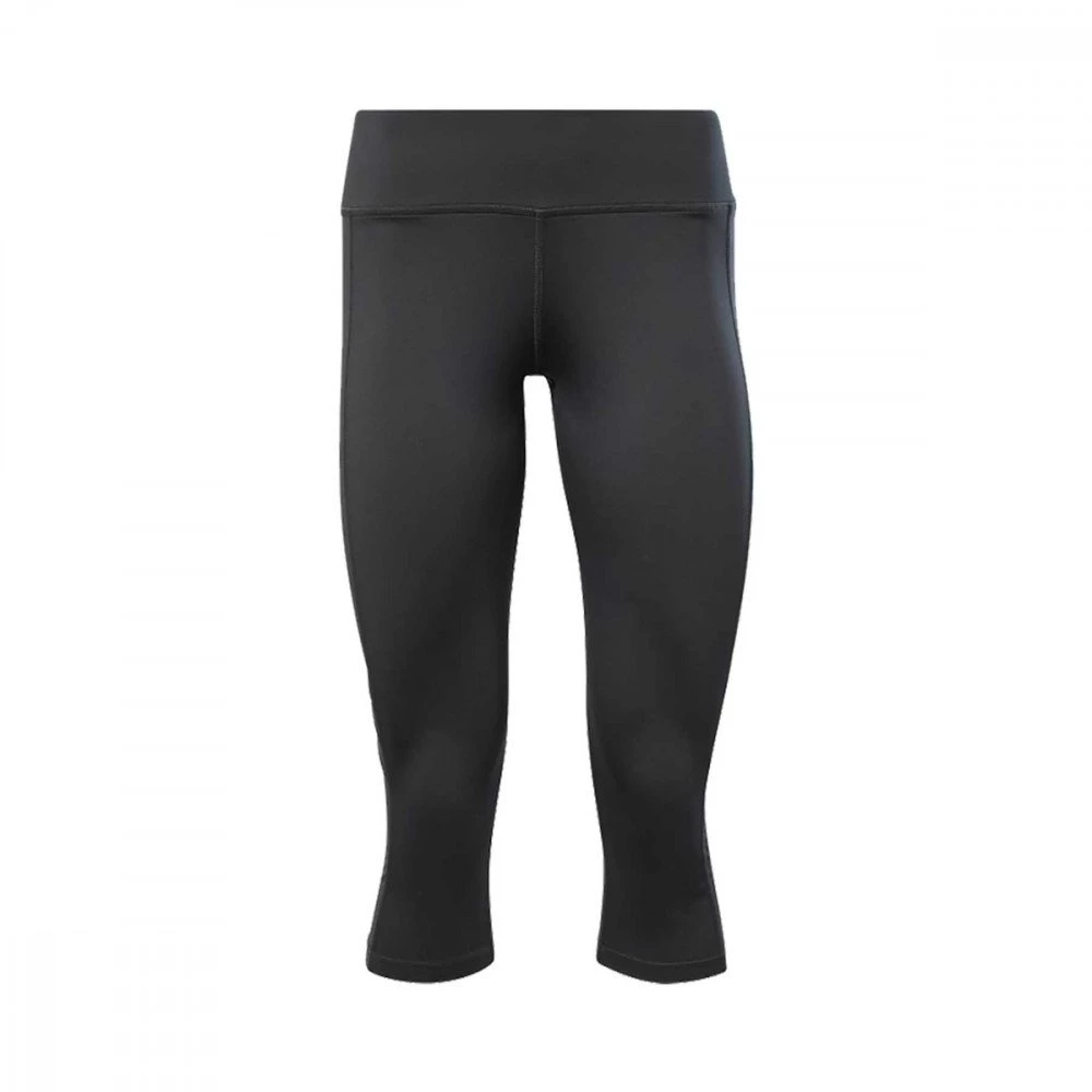 REEBOK LEGGINGS 3/4 MESH DONNA Nero 1 REEBOK LEGGINGS 3/4 MESH DONNA Nero