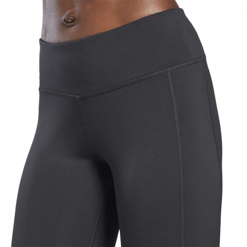 REEBOK LEGGINGS 3/4 MESH DONNA Nero 4 REEBOK LEGGINGS 3/4 MESH DONNA Nero - immagine 4