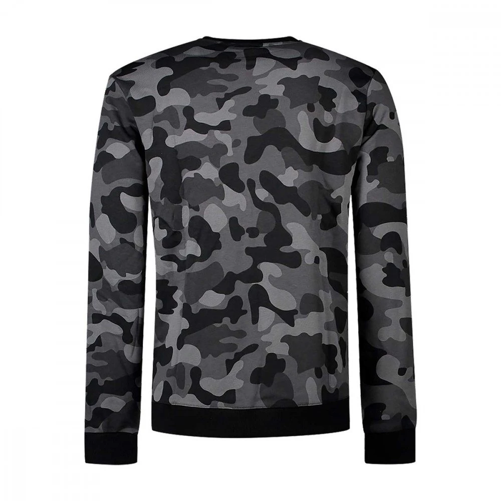 REEBOK FELPA GIROCOLLO CAMO ALLOVER PRINT Nero 2 REEBOK FELPA GIROCOLLO CAMO ALLOVER PRINT Nero - immagine 2