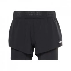 REEBOK SHORT EPIC 2 IN 1 DONNA Nero