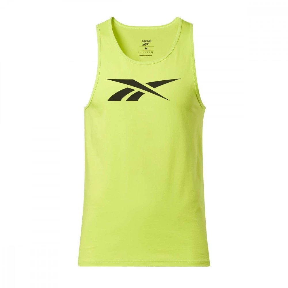 REEBOK CANOTTA GS VECTOR Giallo 1 REEBOK CANOTTA GS VECTOR Giallo