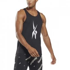 REEBOK CANOTTA GS VECTOR Nero 4 REEBOK CANOTTA GS VECTOR Nero -Negozio online TRAINING E PALESTRA Italia 2022 reebok hd4008 canotta gs vector abbigliamento training e palestra uomo 044385601 blk 2