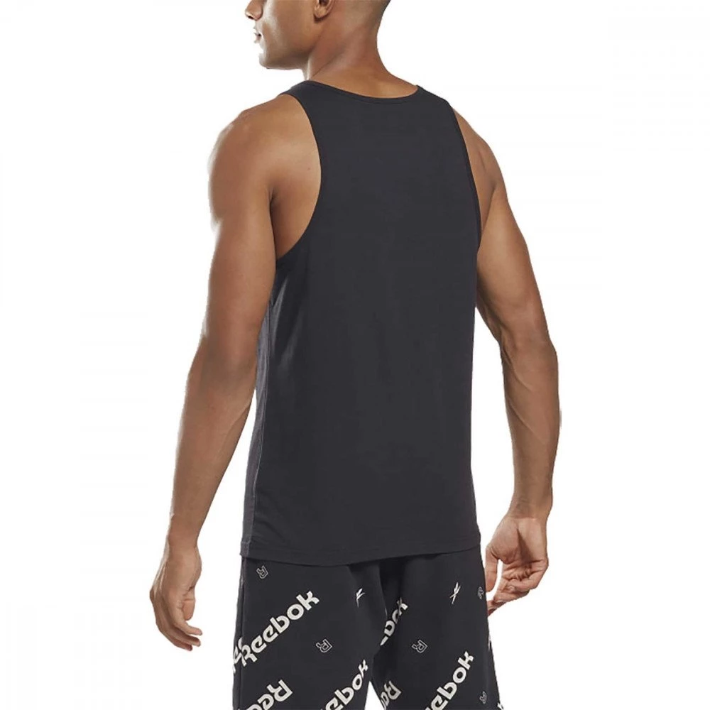 REEBOK CANOTTA GS VECTOR Nero 3 REEBOK CANOTTA GS VECTOR Nero - immagine 3