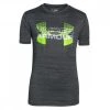 UNDER ARMOUR T-shirt Big Logo Hybrid Bambino Grigio