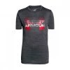UNDER ARMOUR T-shirt Big Logo Hybrid Bambino Nero