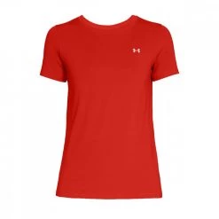 UNDER ARMOUR T-SHIRT HeatGear® Armour Donna Rosso
