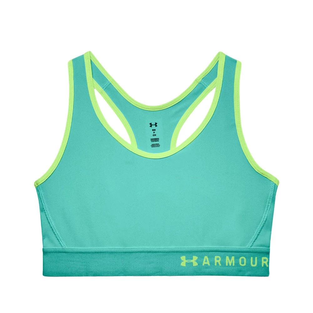 UNDER ARMOUR REGGISENO ARMOUR® MID KEYHOLE Verde 1 UNDER ARMOUR REGGISENO ARMOUR® MID KEYHOLE Verde