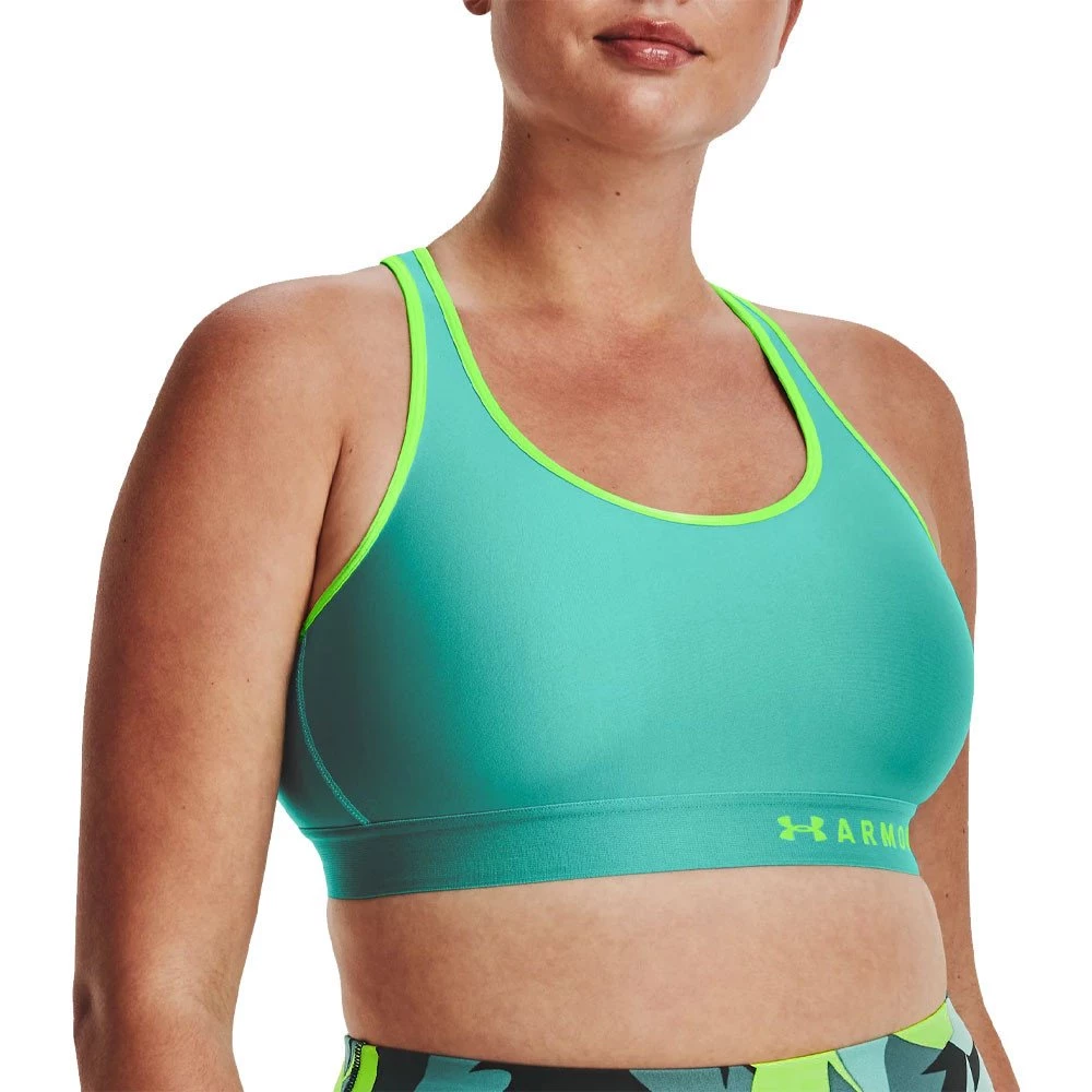UNDER ARMOUR REGGISENO ARMOUR® MID KEYHOLE Verde 3 UNDER ARMOUR REGGISENO ARMOUR® MID KEYHOLE Verde - immagine 3