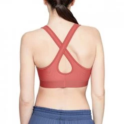 UNDER ARMOUR REGGISENO ARMOUR MID CROSSBACK Rosa -Negozio online TRAINING E PALESTRA Italia 2022 under armour 1307200 reggiseno armour mid crossback abbigliamento training e palestra donna 039172101 692 4