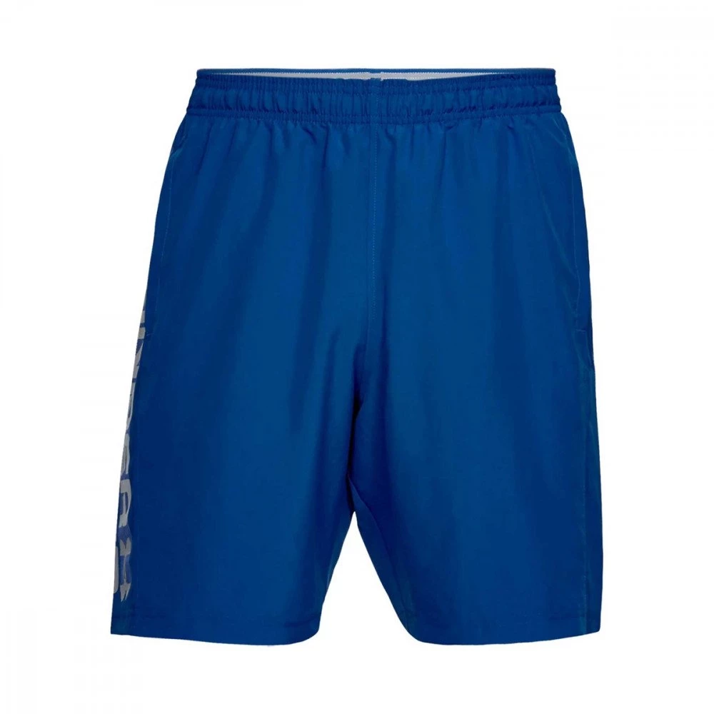 UNDER ARMOUR SHORT WOVEN GRAPHIC WORDMARK Royal