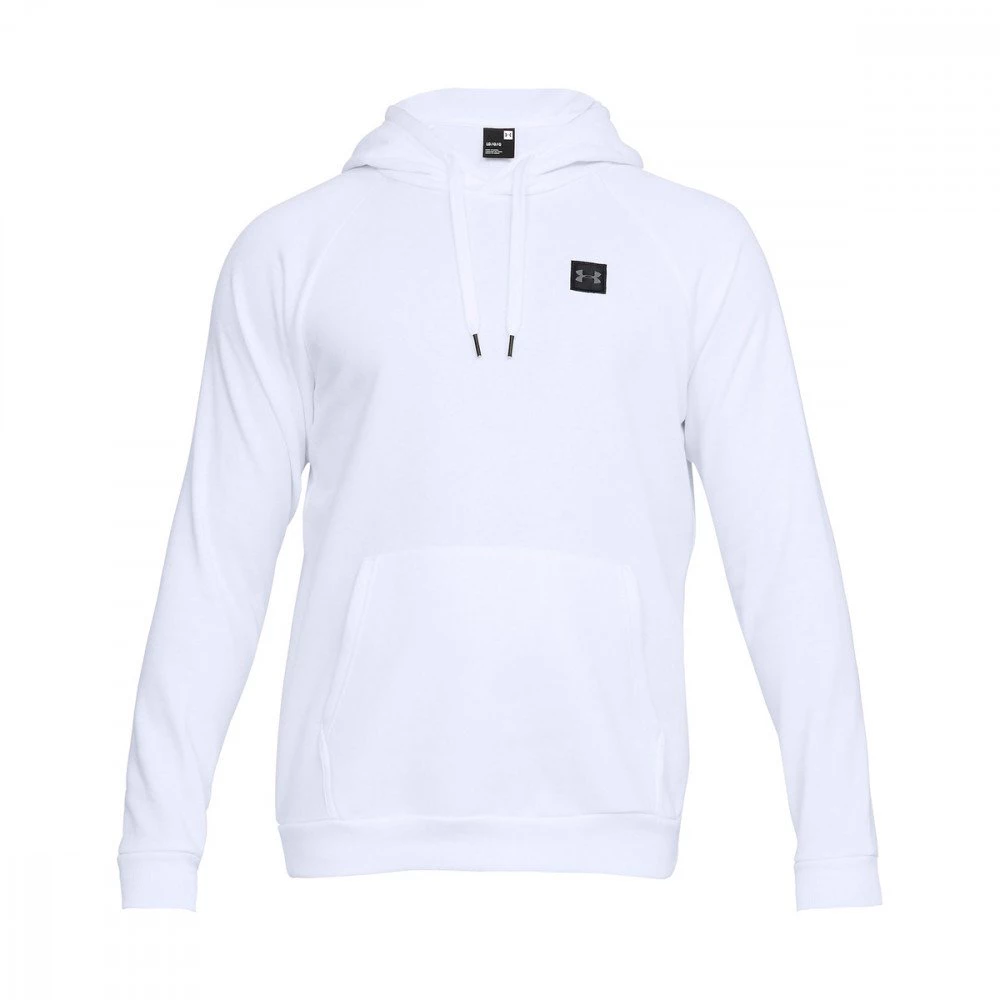 UNDER ARMOUR Felpa Con Cappuccio Rival Fleece Bianco 1 UNDER ARMOUR Felpa Con Cappuccio Rival Fleece Bianco