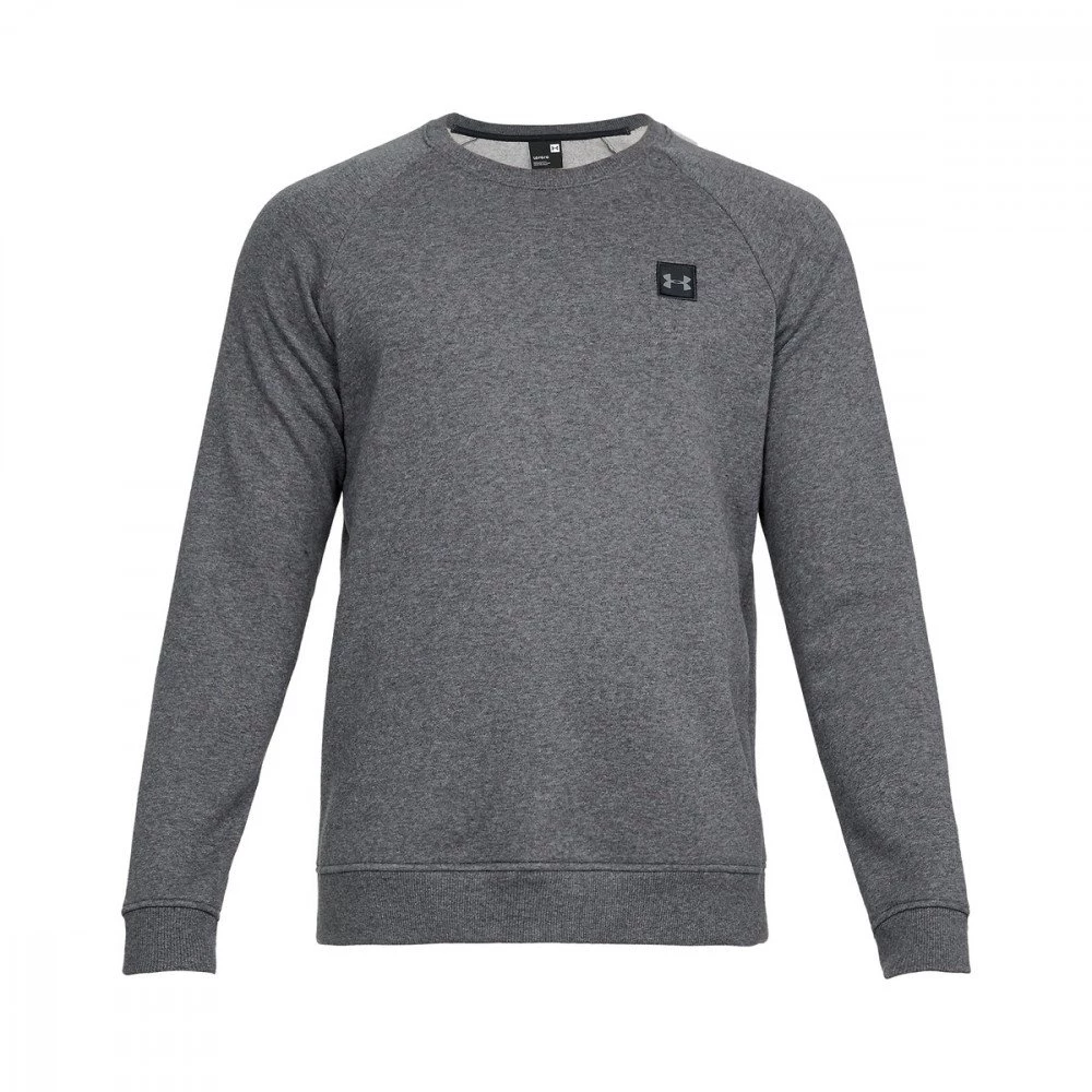UNDER ARMOUR Felpa Girocollo Rival Fleece Crew Grigio 1 UNDER ARMOUR Felpa Girocollo Rival Fleece Crew Grigio