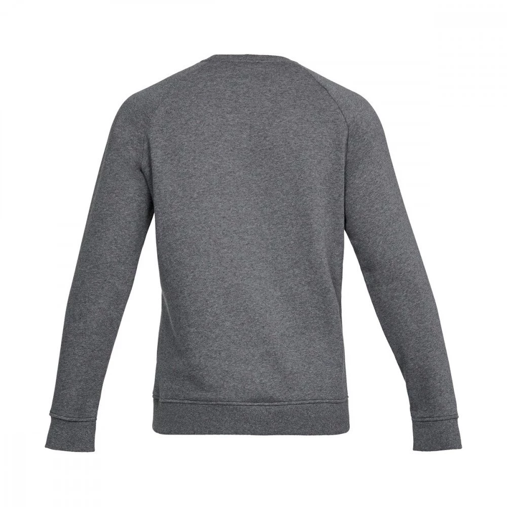 UNDER ARMOUR Felpa Girocollo Rival Fleece Crew Grigio 2 UNDER ARMOUR Felpa Girocollo Rival Fleece Crew Grigio - immagine 2