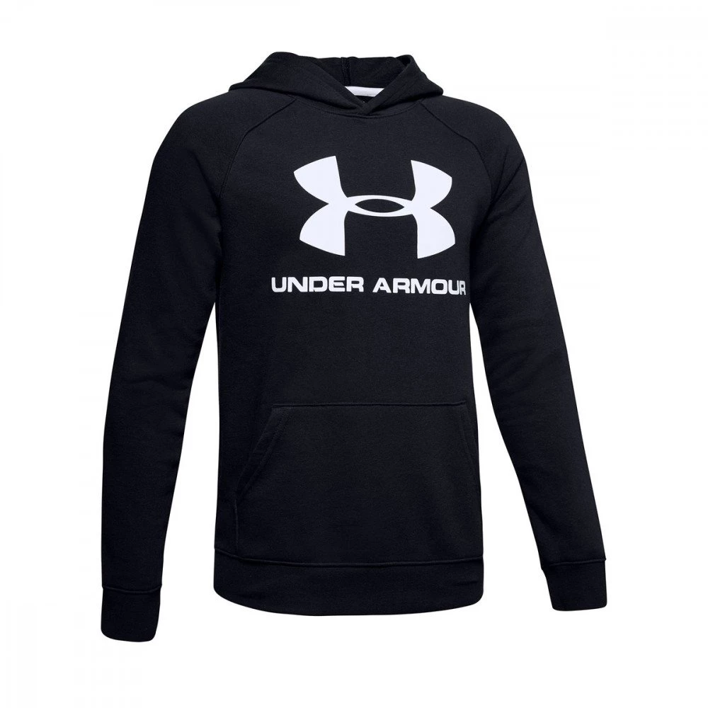 UNDER ARMOUR FELPA CON CAPPUCCIO RIVAL LOGO BAMBINO