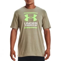 UNDER ARMOUR T-SHIRT GL FOUNDATION Beige -Negozio online TRAINING E PALESTRA Italia 2022 under armour 1326849 t shirt gl foundation abbigliamento training e palestra uomo 044897401 037 3
