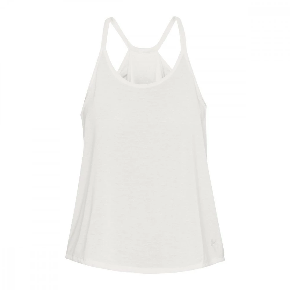 UNDER ARMOUR CANOTTA WHISPERLIGHT FOLDOVER DONNA Bianco 1 UNDER ARMOUR CANOTTA WHISPERLIGHT FOLDOVER DONNA Bianco