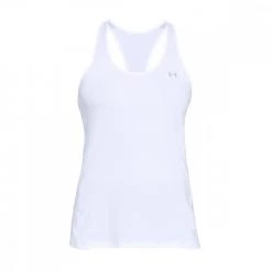 UNDER ARMOUR CANOTTA HEATGEAR® ARMOUR RACER DONNA Bianco