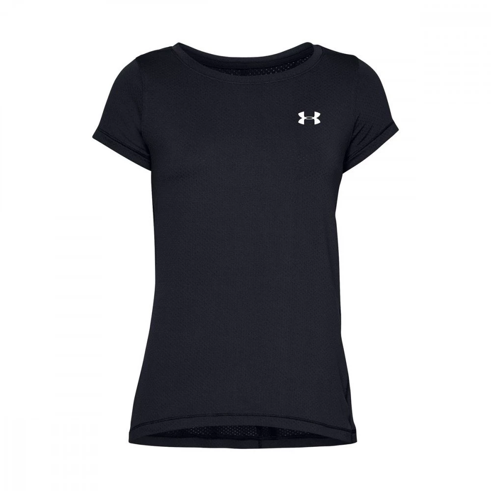 UNDER ARMOUR T-SHIRT HEATGEAR® ARMOUR DONNA Nero 1 UNDER ARMOUR T-SHIRT HEATGEAR® ARMOUR DONNA Nero