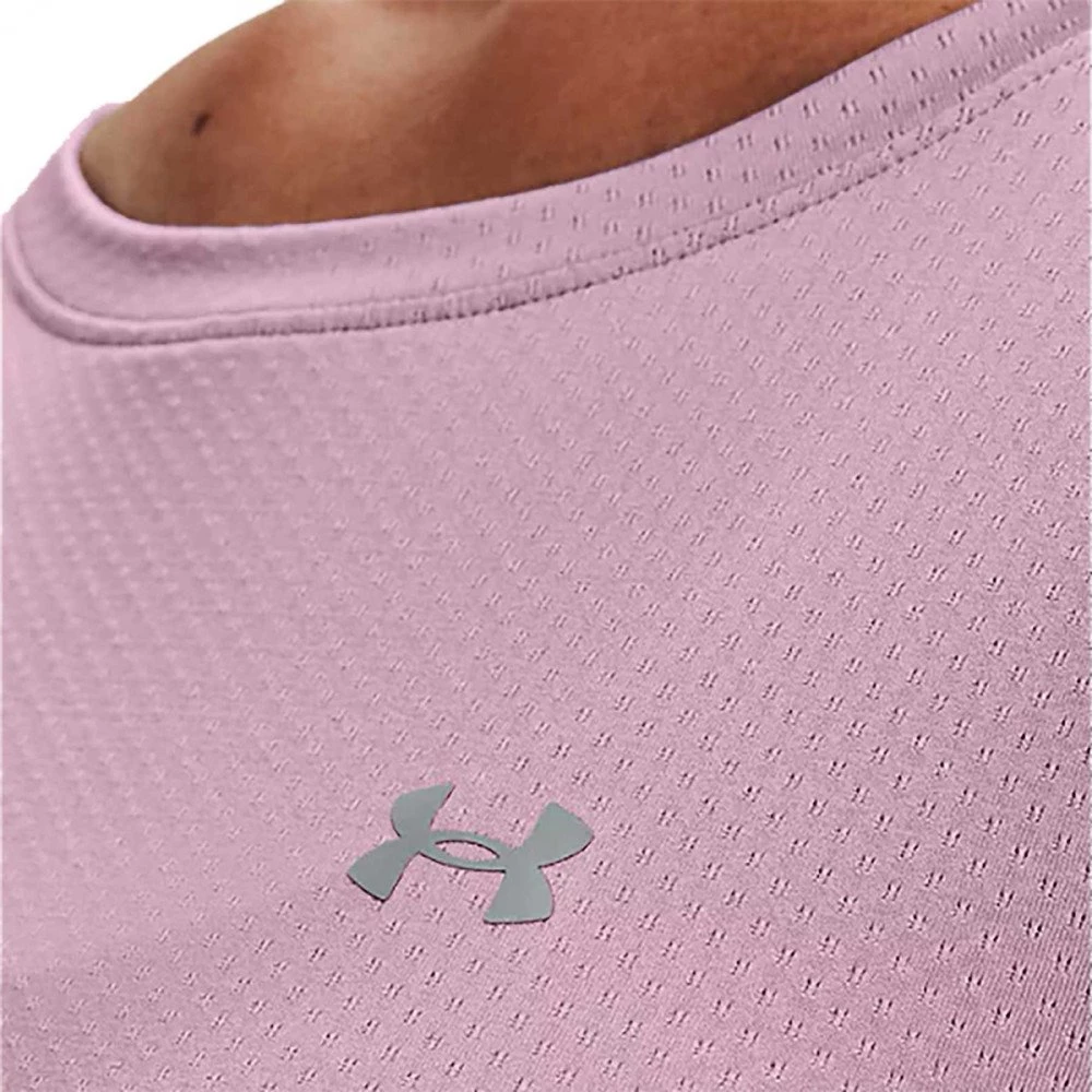 UNDER ARMOUR T-SHIRT HEATGEAR® ARMOUR DONNA Rosa 5 UNDER ARMOUR T-SHIRT HEATGEAR® ARMOUR DONNA Rosa - immagine 5