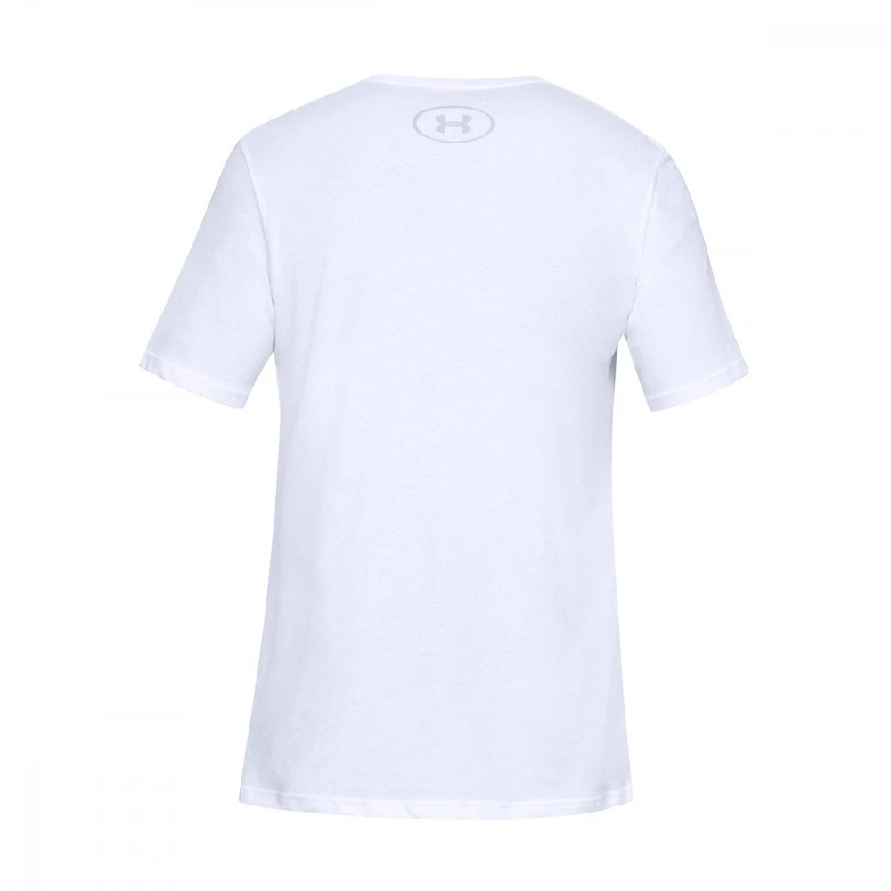 UNDER ARMOUR T-SHIRT SPORTSTYLE LOGO Bianco 2 UNDER ARMOUR T-SHIRT SPORTSTYLE LOGO Bianco - immagine 2