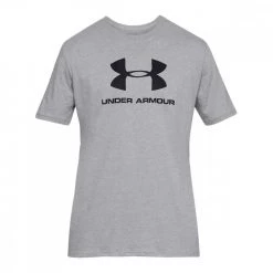 UNDER ARMOUR T-SHIRT SPORTSTYLE LOGO Grigio